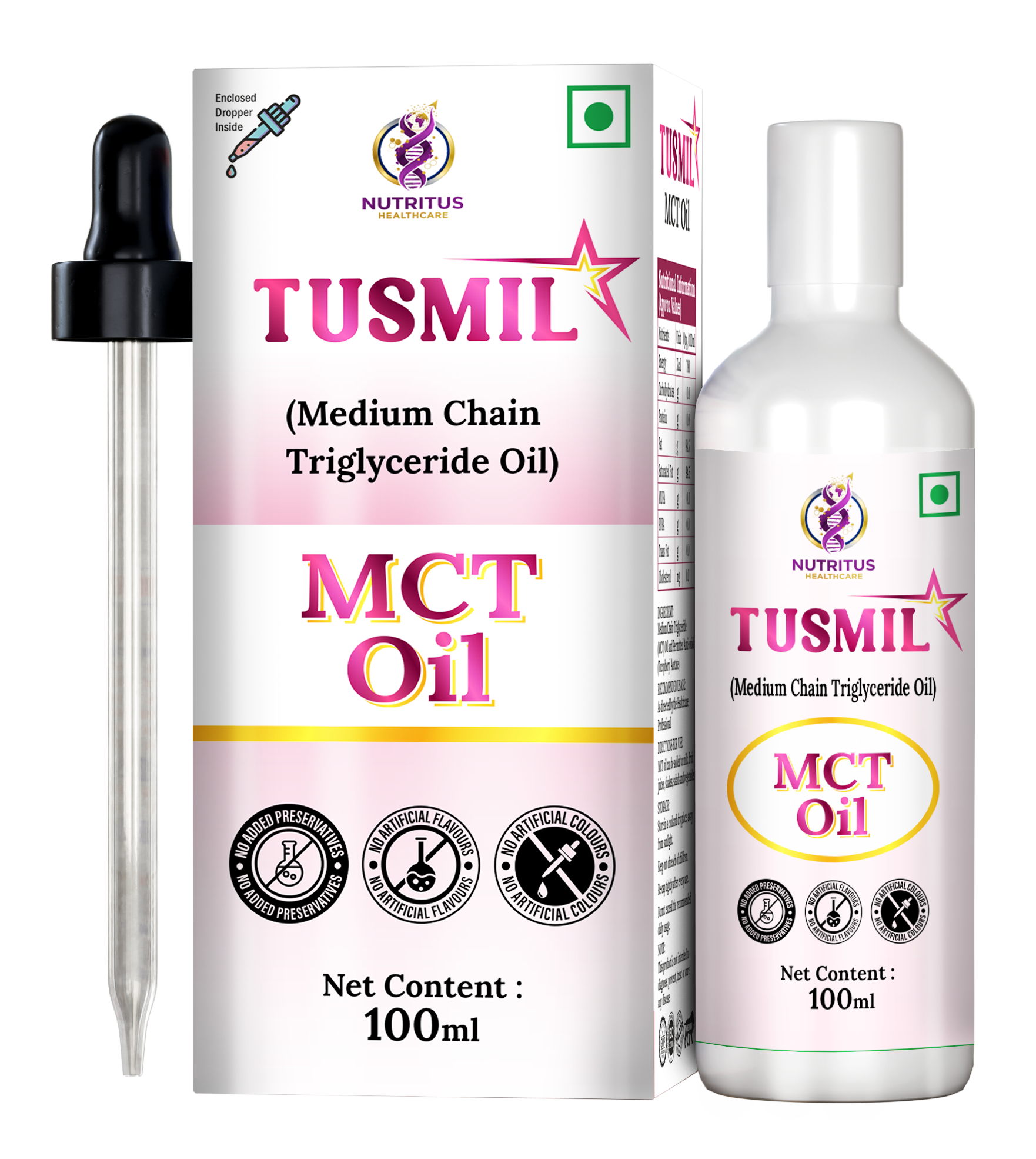 TUSMIL MCT Oil Lab Report
