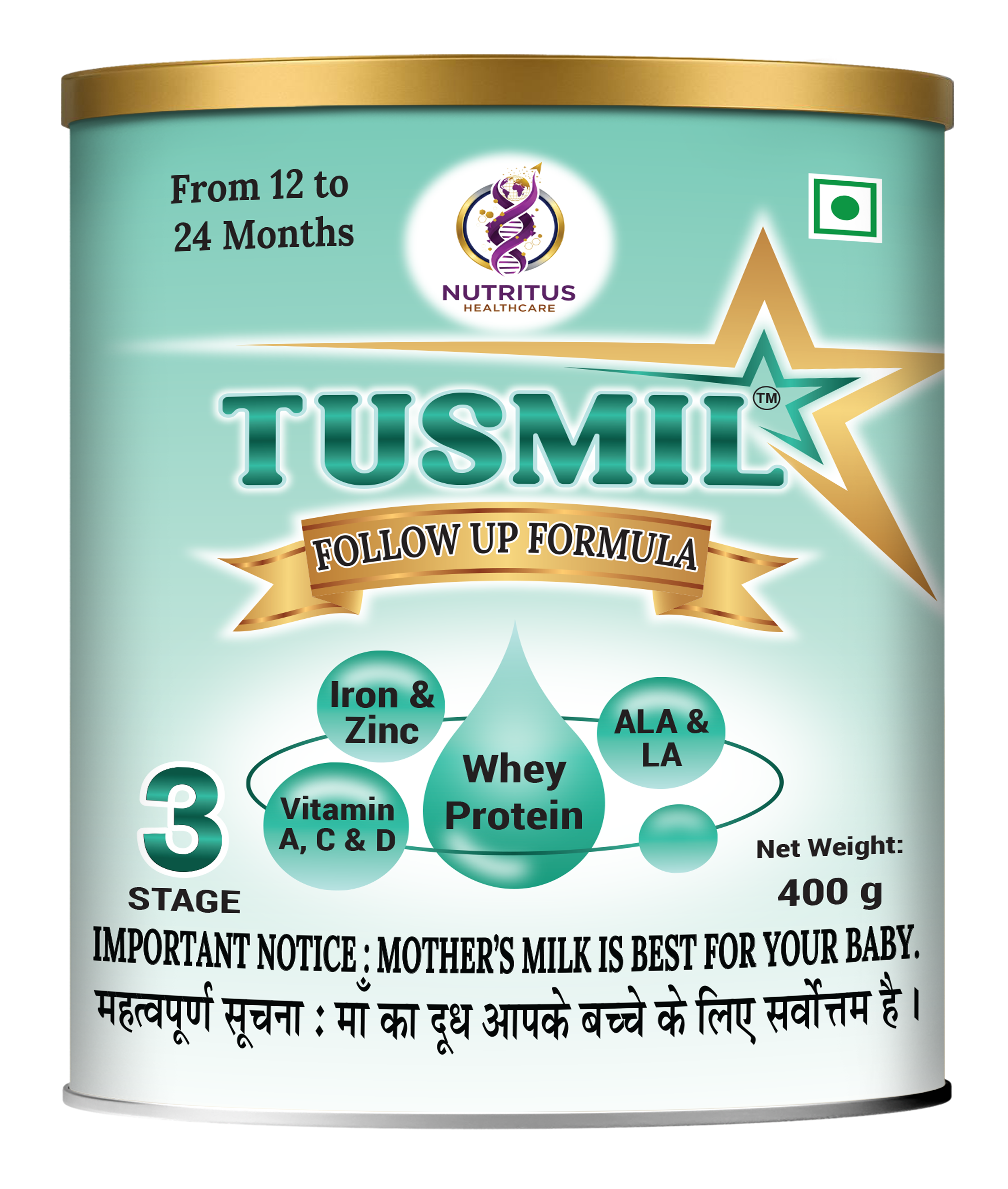 TUSMIL Follow Up Formula – Stage 3 Lab Report