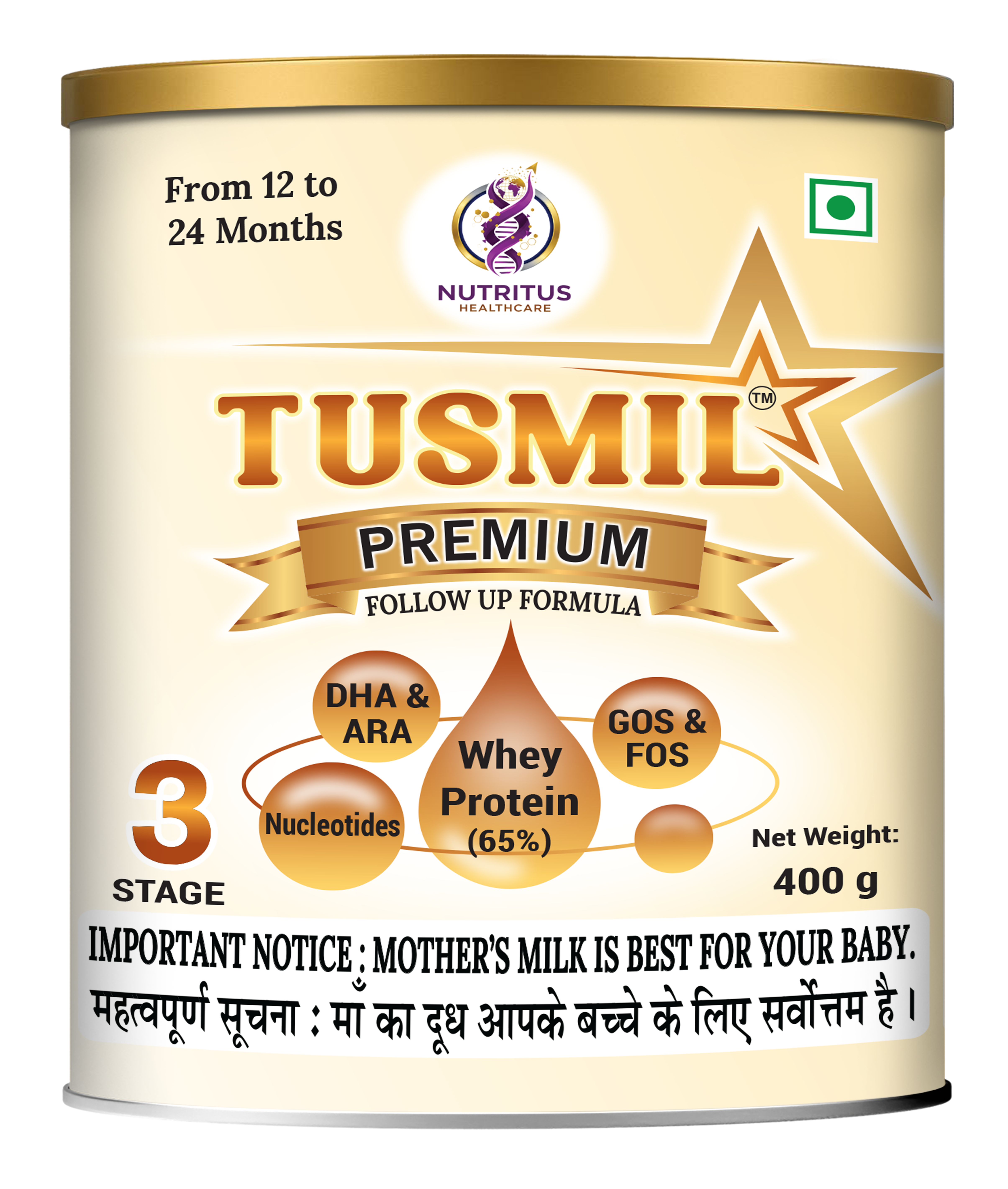 TUSMIL Premium Follow Up Formula – Stage 3 Lab Report